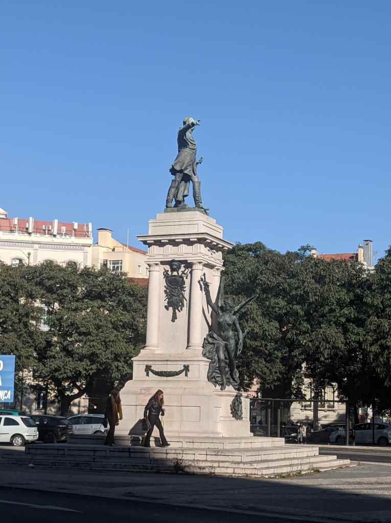 A statue from Lisbon