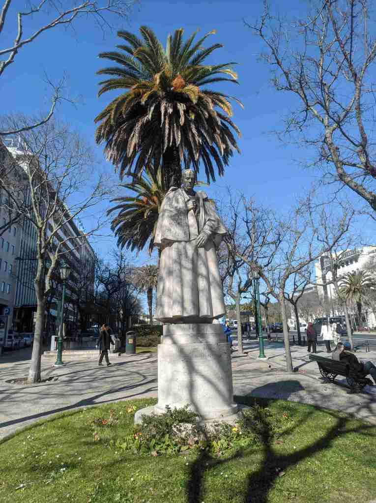 A statue from Lisbon